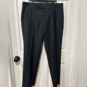 Michael Kors Modern Fit Suit Pant in Black